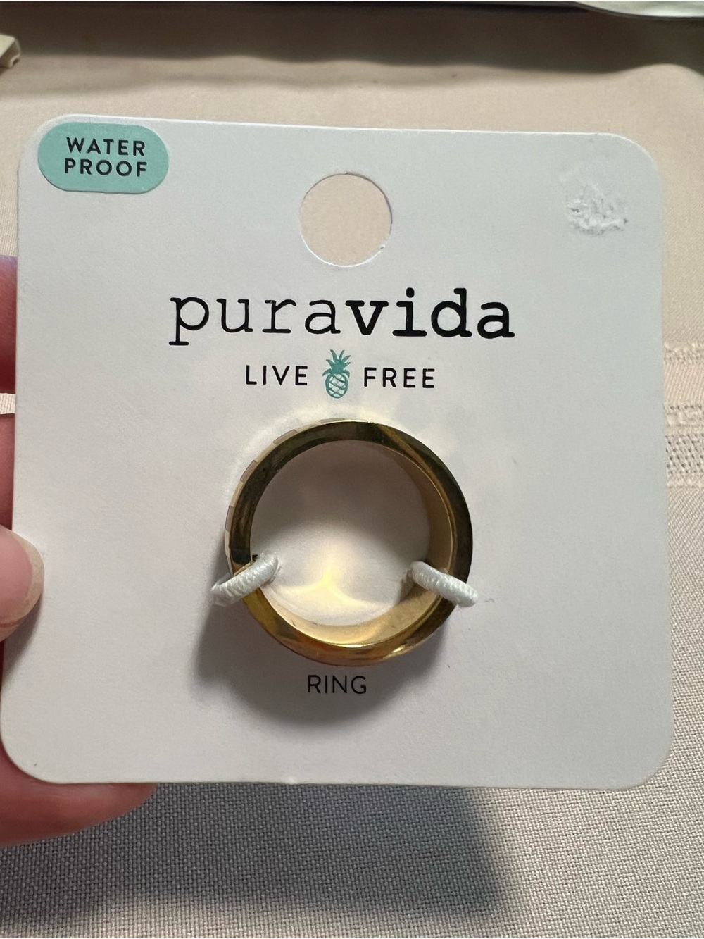 Pura Vida Spinner Ring Size 8